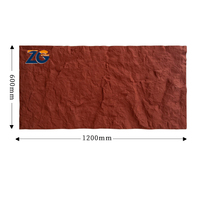 ZGSTONE Vente en gros Faux pierre artificielle étanche insonorisée Panneau mural de luxe 3d en pierre Pu Panneau mural en ardoise