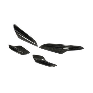 JC Sportline de fibra de carbono E9x <span class=keywords><strong>M3</strong></span> frente conservas de parachoques de <span class=keywords><strong>aletas</strong></span> para <span class=keywords><strong>BMW</strong></span> E90 <span class=keywords><strong>E92</strong></span> E93 <span class=keywords><strong>M3</strong></span> 05-13 - Product Image 2