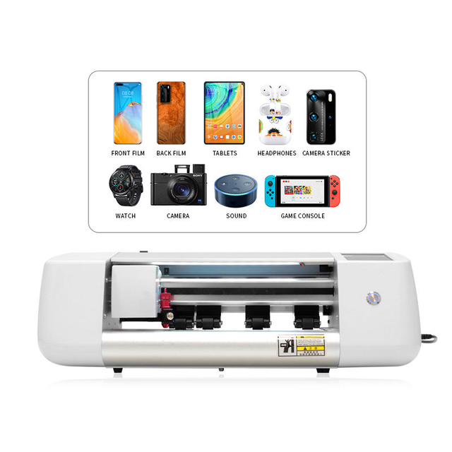 9H Flexible Glass Matte Hydrogel Membrane Cutting Machine for Screen Protector Film Mobile Phone Watch Protection TPU PET Film