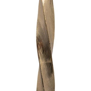 Portacandele alto e ritorto in metallo per centrotavola, decorazioni per la casa - Product Image 4
