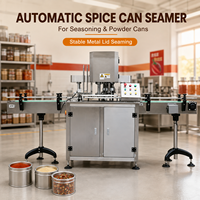 Équipement industriel de scellage de boîtes automatique en acier inoxydable 304, dispositif de verrouillage sans boîte ni couvercle, machine de mise en conserve de qualité alimentaire