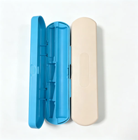 Boîte de rangement de voyage en PU pour stylos, étui de protection vide pour stylos doseurs réutilisables, stylos de beauté V2 V3, design élégant
