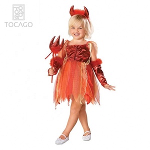 Disfraces de Halloween para niñas, disfraz de <span class=keywords><strong>princesa</strong></span> Diablo, disfraz de bruja - Product Image 5
