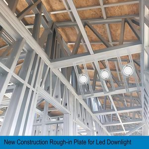 <span class=keywords><strong>2</strong></span>/<span class=keywords><strong>3</strong></span>/4/6 इंच की अगुवाई के लिए केंद्रित सममित गोल-इन छेद के साथ निर्माण छत की मरम्मत की गई प्रकाश प्लेट ब्रैकेट - Product Image 2