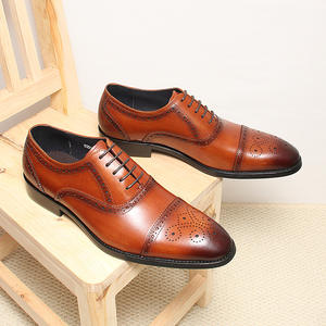 Men's <b>Ankle</b> Chelsea <b>Boots</b> with PU Lining British Retro Trend Slip-On Closure Business Dress-Exclusive Autumn - Product Image 5