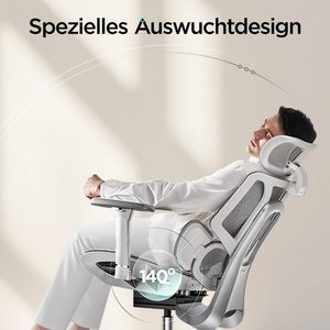 <span class=keywords><strong>Silla</strong></span> de Oficina Ejecutiva de Lujo Inteligente con IA, <span class=keywords><strong>Silla</strong></span> de Oficina Ergonómica Giratoria de Malla de Estilo Moderno para Gerentes y Directores Generales - Product Image 3