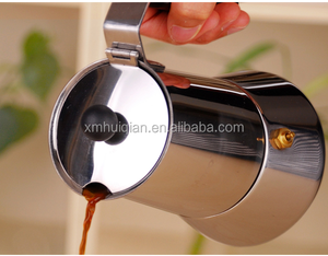 Set Moka per Espresso Italiano a Prezzo di Fabbrica, Design Moderno <span class=keywords><strong>Vintage</strong></span> Marocchino, Mini Macchina per Caffè in Acciaio Inox e Alluminio - Product Image 4