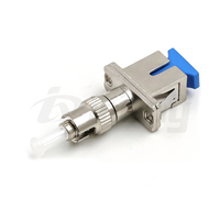 Adaptateur de fibre optique hybride ST Public LC/FC/SC/E2000/femelle, simple et double, à raccordement multi-types