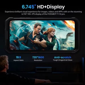 Teléfono Inteligente Resistente Fossibot F110 Pro 5G, 8GB+128GB, Batería de 10000mAh, Cámara Dual de 50MP, Pantalla HD de 120Hz, Android 15, Resistente al Agua para Exteriores - Product Image 4