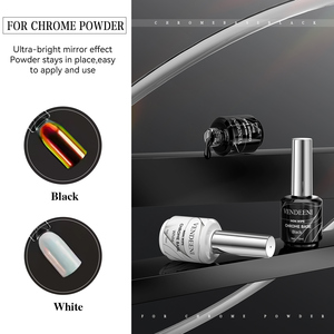 OEM/ODM Super bianco e Super nero smalto all'ingrosso 15ml bottiglie Private Label colore Gel Uv smalto per unghie - Product Image 1