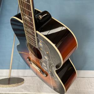 <span class=keywords><strong>Guitarra</strong></span> Acústica Personalizada de 12 Cuerdas Gib <span class=keywords><strong>Deluxe</strong></span> Westerly de Madera Maciza en Acabado Antique Sunburst - Product Image 5