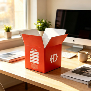 Custom Die Cut Corrugated Carton <b>Box</b> Special Shape Cardboard <b>Box</b> For Gift <b>Packing</b> - Product Image 4