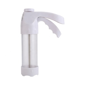 Presse à biscuits et pâtisserie de qualité alimentaire, 12 moules, 6 buses, pistolet à crème, décoration de gâteaux, <span class=keywords><strong>seringue</strong></span> à glaçage - Product Image 4