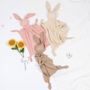 Manta de Apego Esponjosa de Conejito Kangobaby Comfort <span class=keywords><strong>para</strong></span> Bebé Toalla Relajante Lindo Juguete de Peluche Oso de Peluche <span class=keywords><strong>Regalo</strong></span> <span class=keywords><strong>para</strong></span> Recién <span class=keywords><strong>Nacido</strong></span> - Product Image 5
