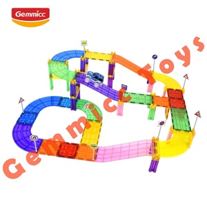 Tuiles magnétiques en plastique pour les tout-petits, jouets de construction magnétiques, apprentissage STEM, cadeaux sensoriels d'anniversaire pour les garçons et les filles de 4 à 6 ans - Product Image 6