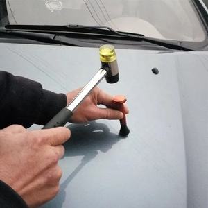 Outils PDR Kit de réparation de bosses sans peinture <span class=keywords><strong>Auto</strong></span> Body Dent Hail Car Dent Dings Tabs Down Tap Repair Puller 8 Hammer Slide Heads Rem - Product Image 3