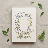 Carnets de bien-être quotidiens personnalisés imprimés sur papier couché avec reliure cousue, format A5/A6, pour les soins de santé personnels