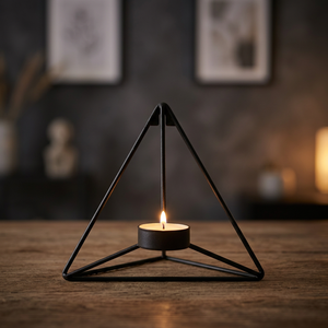 2024 Best Selling Iron T <b>Light</b> Candle Holder Wholesale Aluminium Candle Stands for Living Room Home Decoration - Product Image 3