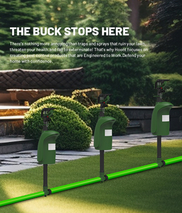 Pin chuyển động kích hoạt Nước Blaster phun máy bay phản lực sợ hãi đi Hươu Thỏ chim mèo chó đuổi động vật răn đe phun nước - Product Image 4