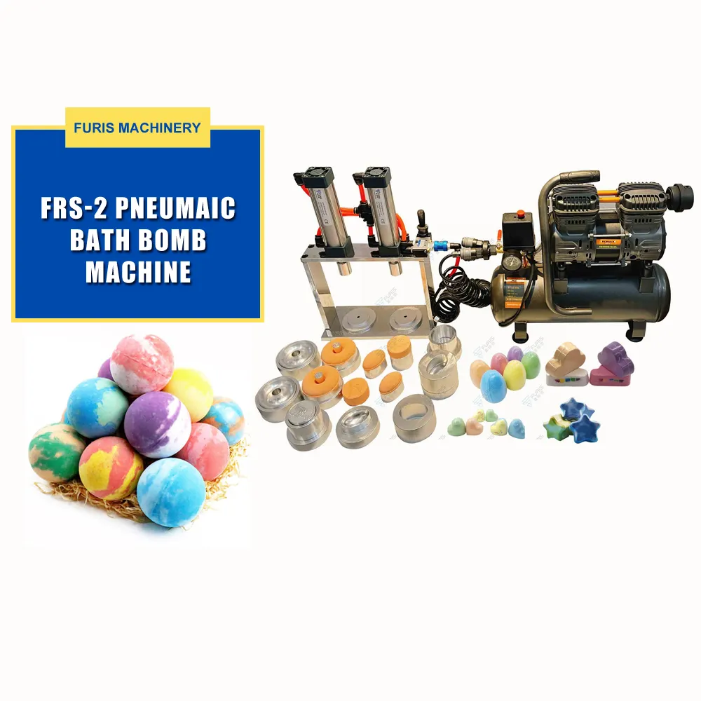Hot Sale Bath Bomb Salt Ball Making Press Machine Soap Shampoo Bar Fizzy Cosmetic Powder Pressing Industrial Machinery For Sale