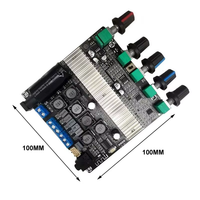 Module amplificateur de subwoofer haute puissance 2.1 canaux TPA3116D2 5.0, carte de commande audio de classe D, alimentation DC 12V-24V, DIY HIFI
