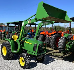 Modèle de tracteur 4X4 Johnn-Deeere 6130R à vendre/tracteur multifonctionnel 130 avec climatisation et cabine