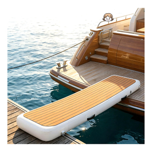 <span class=keywords><strong>Passerelle</strong></span> aquatique gonflable portable antidérapante pour yacht, plateforme de bain gonflable pour extension de <span class=keywords><strong>bateau</strong></span> ponton - Product Image 4