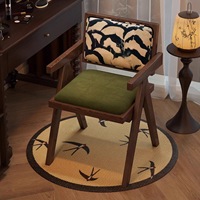 Tabouret de coiffeuse minimaliste vintage en métal style Chandigarh pour chambres de filles et tables de maquillage