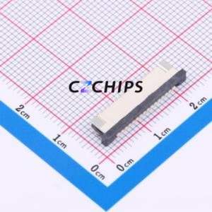 FPC-1.0AX-15PWCR-H25 FFC/FPC Connector SMD,P=1mm,Horizontal Mount Connector Drawer Type Bottom Contact 15P 1mm - Product Image 1