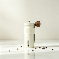 Mini moulin à café manuel, moulin à café portable avec meule en céramique, idéal pour les voyages, cadeau parfait
