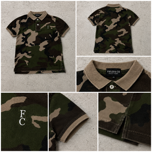 Chemises de camouflage OEM pour hommes 350 g/m² Camouflage Bottomland Impression intégrale en sérigraphie <span class=keywords><strong>Polo</strong></span> Sport Personnalisé Camisas Hombre Magliette Ricamo - Product Image 3