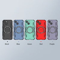 Nouveau design Ultra magnétique armure antichoc PC + étui en TPU pour iphone 17 Pro Max 16 15 14 13 12 11 étui de protection arrière glaçage