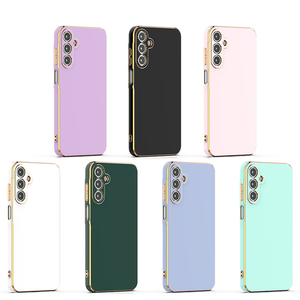 Proveedor De Fundas Para Celular Thiết Kế Sang Trọng Mềm TPU 6D Mạ Điện Trường Hợp Đối Với Samsung <span class=keywords><strong>Galaxy</strong></span> A15 4G Cover Quay Lại - Product Image 1