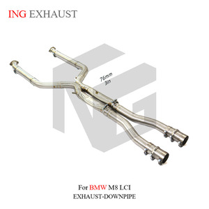 Tubo de Escape Intermedio de Alta Calidad ING para <span class=keywords><strong>M8</strong></span> LCI, Sistema de Escape para <span class=keywords><strong>Tuning</strong></span> de Autos, Accesorios para Autos - Product Image 3