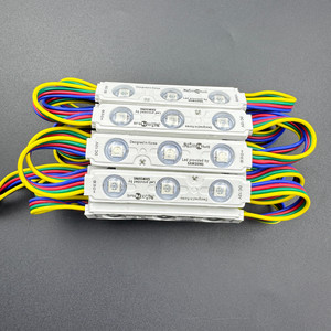 Ip65 tiêm <span class=keywords><strong>LED</strong></span> mô-đun DC12V 24V 75*15 mét 0.72 wát/cái 3LED SMD <span class=keywords><strong>5050</strong></span> RGB Trắng PVC mô-đun <span class=keywords><strong>LED</strong></span> ánh sáng cho <span class=keywords><strong>LED</strong></span> chiếu sáng dấu hiệu - Product Image 2