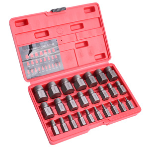 Dzt <b>Screw</b> <b>Extractor</b> <b>Set</b> Imperial 10-25 Piece Cr Mo Steel For Broken Stripped <b>Screws</b> Home Repair Tool Kit - Product Image 5