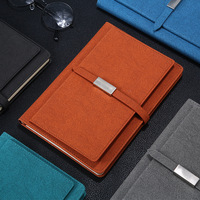 Carnet A5 en PU, couverture rigide, poche, boucle magnétique, ensemble de journal, cadeau d'affaires, logo personnalisé, vente en gros