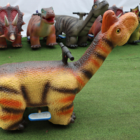 Trottinette Électrique Dinosaure Personnalisée pour Enfants, Résistante à l'Usure, avec Musique, Idéale pour Parcs d'Aventures - Nouveauté et Succès Commercial