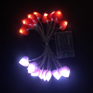 Guirnalda de luces Led en forma de corazón, 1,5 m, 3m, luces de hadas para interiores, decoración de Navidad, guirnalda PARA EL Día de San Valentín, decoración de sala de estar - Product Image 5