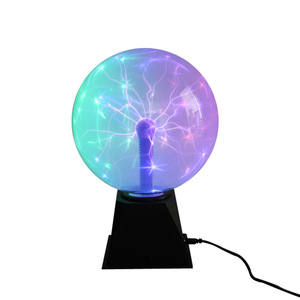 Bola Luminosa Táctil de 8 Pulgadas, Luz Verde Azul, Globo de Plasma Eléctrico, Decoración para el Hogar, Regalo de Cumpleaños - Product Image 5
