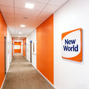 Señales de Orientación Personalizadas para Campus Universitarios con Flechas Direccionales para Dormitorios, Bibliotecas y Cafeterías - Product Image 1