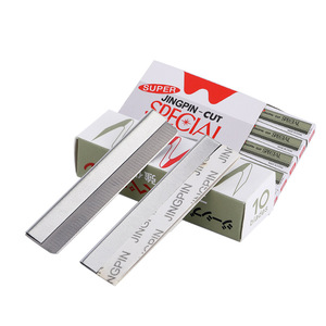 Lames de rasoir spéciales en acier inoxydable Jingpin, 10 pièces, pour maquillage permanent, coupe des sourcils, durables - Product Image 1