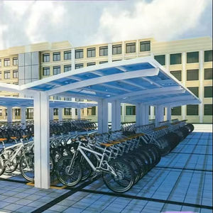 Abris de stationnement intérieur et extérieur Auvents recouverts d'aluminium Garages Hangars pour voitures et motos Garages Auvent Porte de garage - Product Image 1