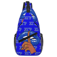 Maßgefertigte Sigma Gamma Rho 1922 Brusttasche/Umhängetasche aus Polyester, Langlebiges Sport- und Reisegeschenk für Frauen & Männer