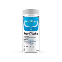 Kit de test de chlore résiduel chimique pour piscine Spa Bandelettes de test de chlore gratuit dans la piscine