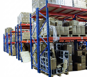 Depo Rafları Toptan 3 Katmanlı Soğuk Haddelenmiş Çelik Epoksi Toz Boyalı Ağır Hizmet Tipi Depolama Rafları Ev ve Ekspres Kargo İçin - Product Image 1