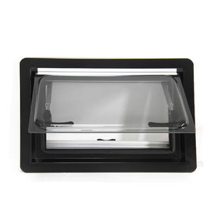 Marco interior ABS blanco Camping Car Pickup Trailer RV Ventana con mosquitera 800x500mm - Product Image 1