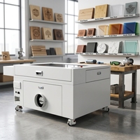 Nouvelle machine de gravure et de découpe au laser CO2 Lisbet 60W 600mm*400mm pour acrylique, caoutchouc, cuir, bois, verre, MDF, contreplaqué, papier, pierre