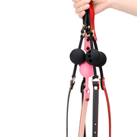 Menottes en cuir créatives pour couples, accessoires de flirt, attaches de retenue, bracelets pour adultes, style religieux, produits sexuels