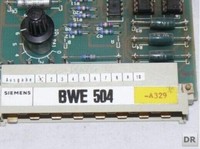 BWE  BWE504  BWE 504  BWE504-A329  E14012-D5464-M100